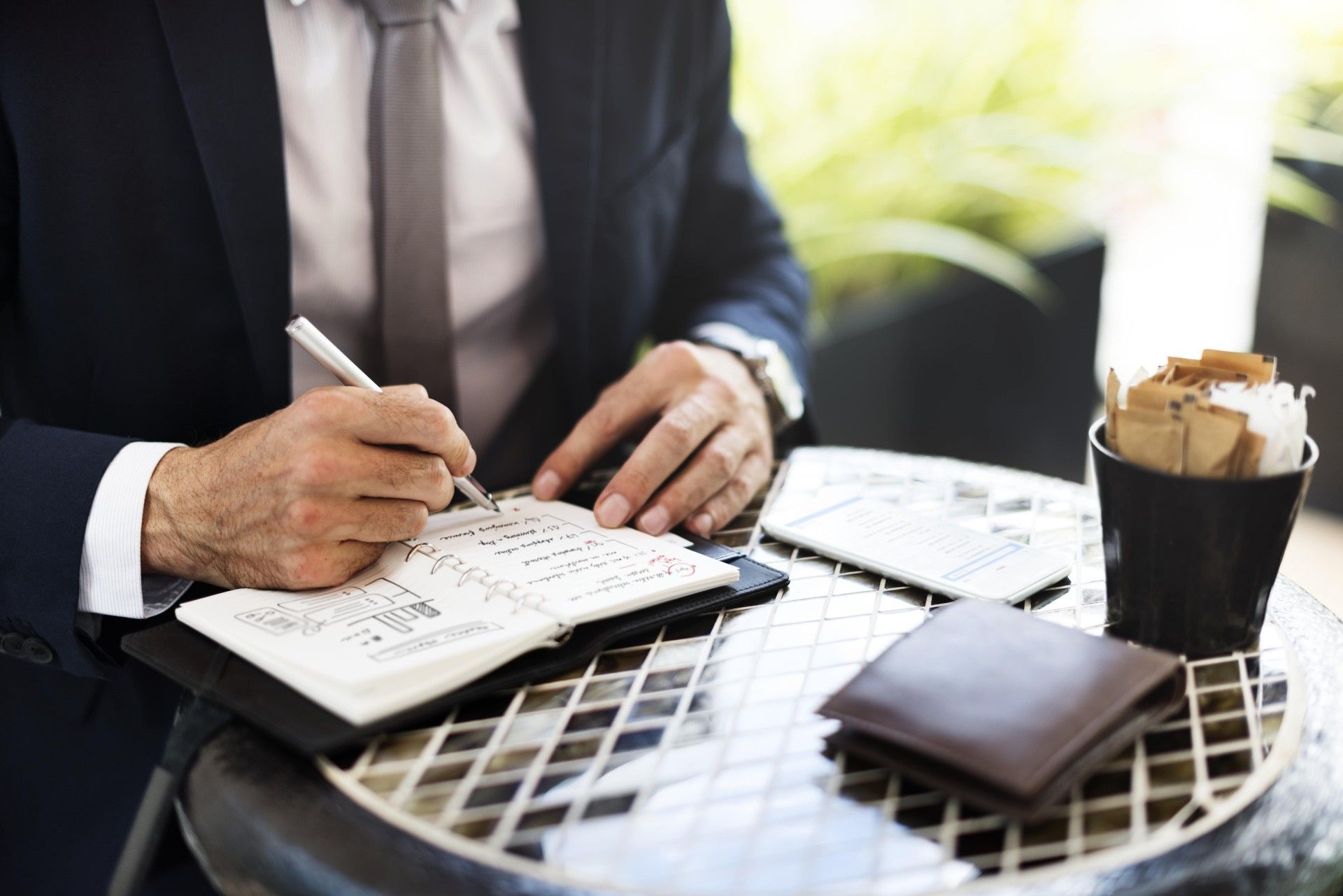 Businessman Taking Notes Min (1)